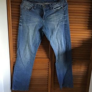 Garnet Hill Straight Jeans like new